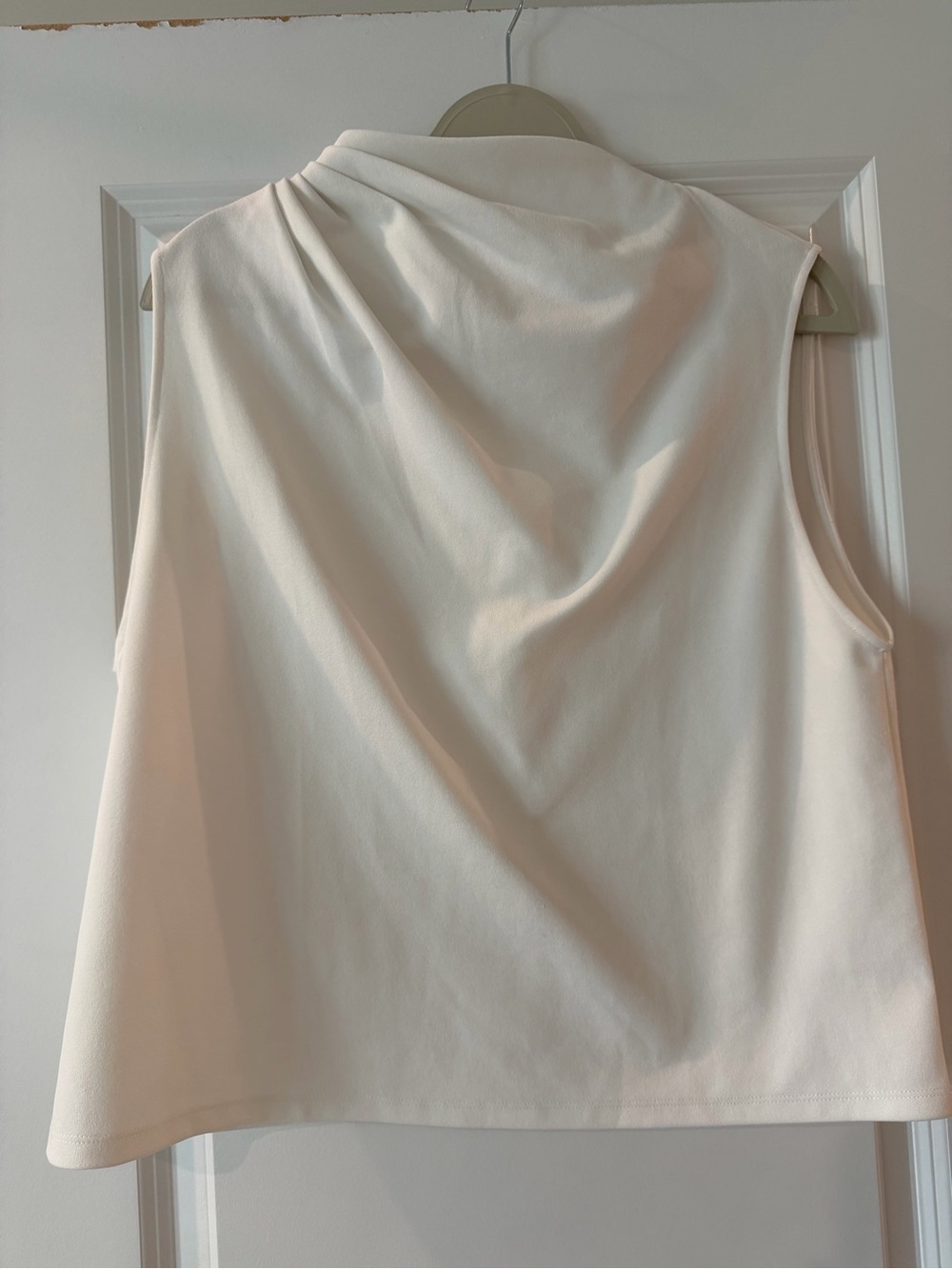 Zara Sleeveless Drape Neck Women's Top
